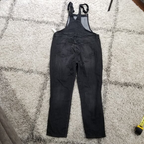 Old Navy Black Women's Jeans Overalls - Picture 8 of 8